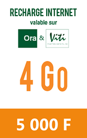 carte_4go Carte prépayée 4 Go à 5000 F