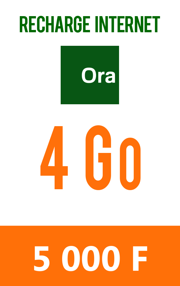 Carte_Ora_Bon_a_tirer_1Go Carte prépayée 4 Go à 5000 F