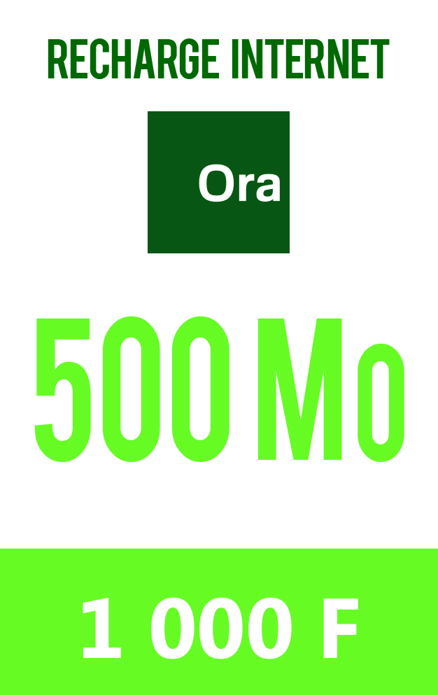 Carte_Ora_Bon_a_tirer_1Go Carte prépayée 500 Mo à 1000 F