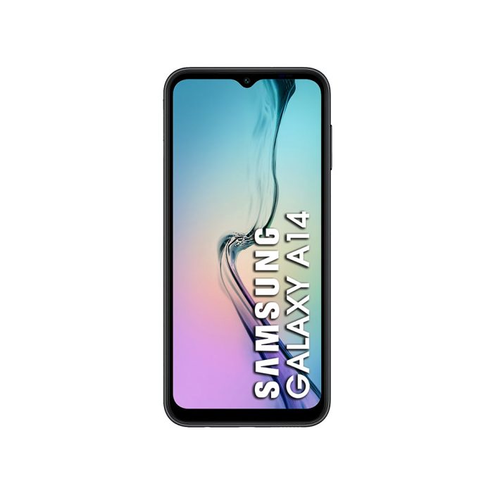 ORA MOBILE- SAMSUNG A14 - BLACK - VUE DE FACE