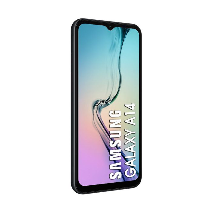 ORA MOBILE- SAMSUNG A14 - BLACK - VUE DE FACE
