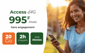 Forfait Mobile Access à partir de 995F