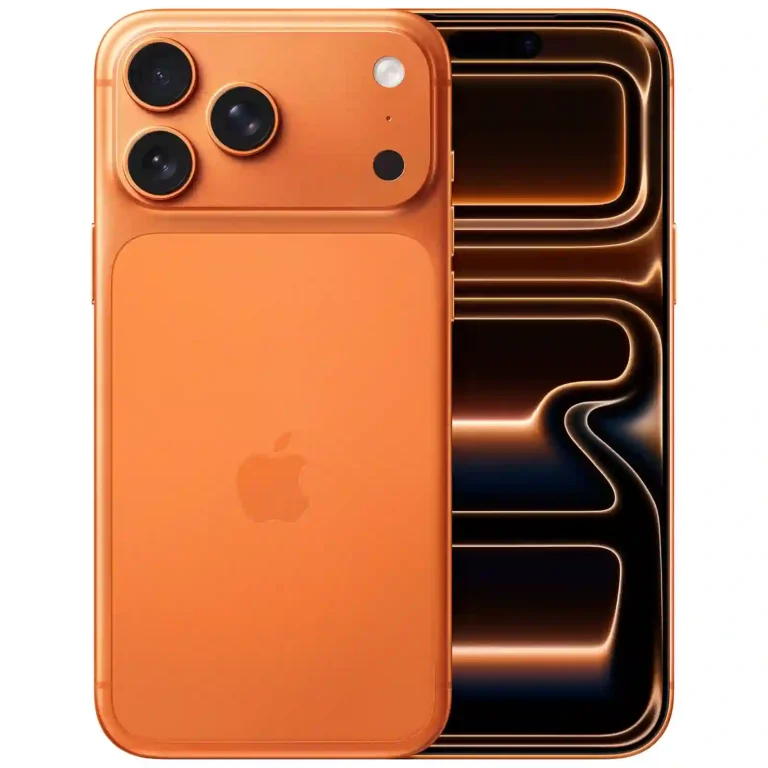 iPhone-17-Pro-Orange-vue-face